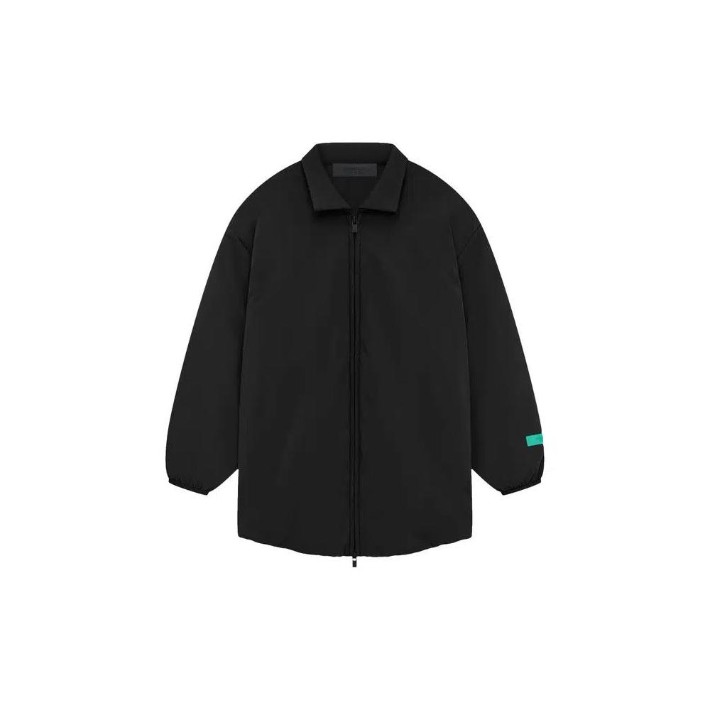 Овершерты Fear of God Essentials Kids Nylon Filled Shirt Jacket 'Overdye Black Denim' 1