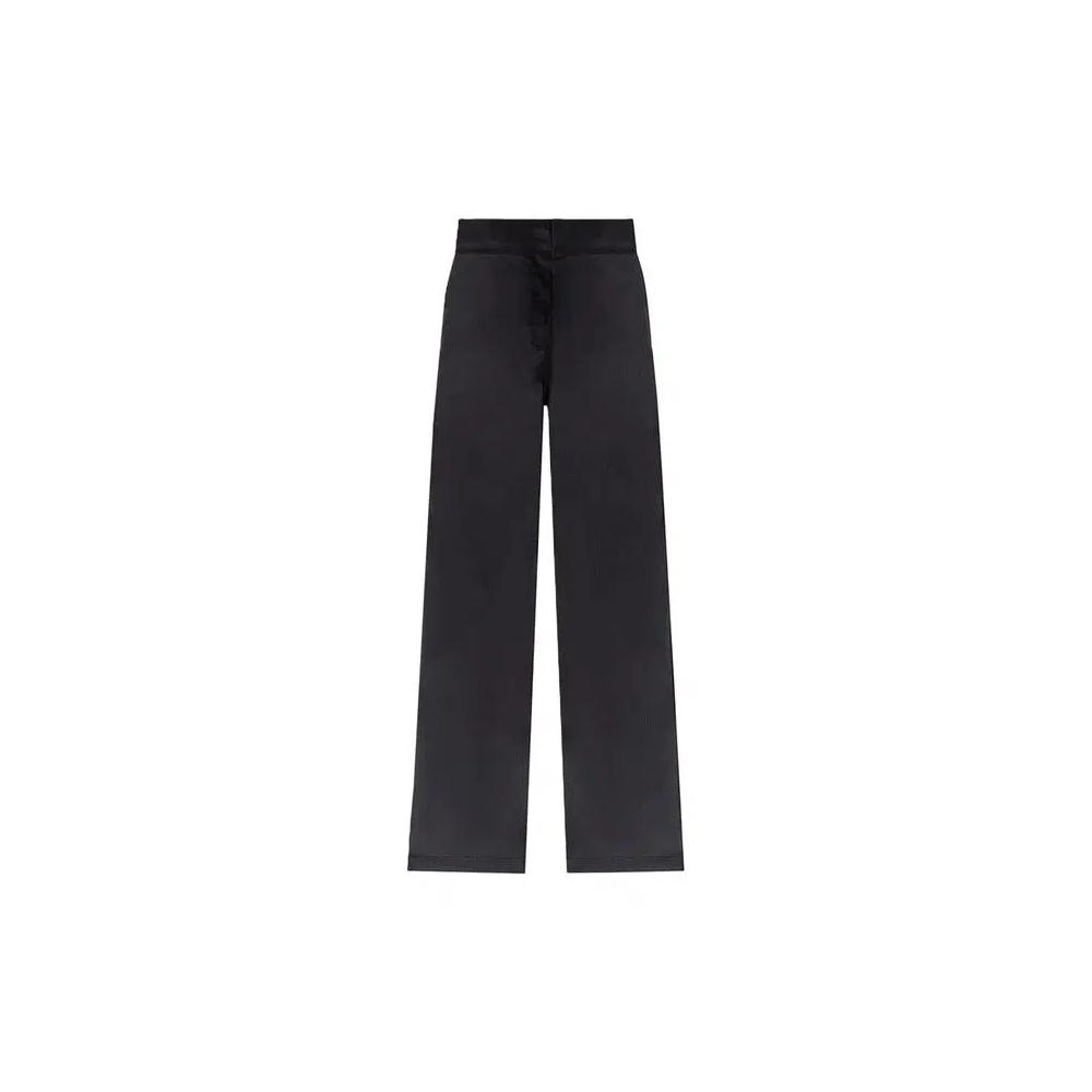 Брюки Palm Angels Reversed Waistband Chino Брюки 'Черный/Белый' 1