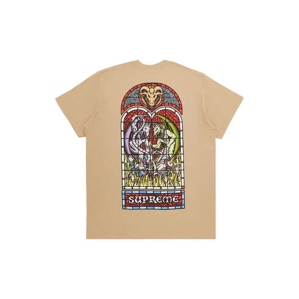 Футболки Supreme Worship Tee 'Khaki' 2