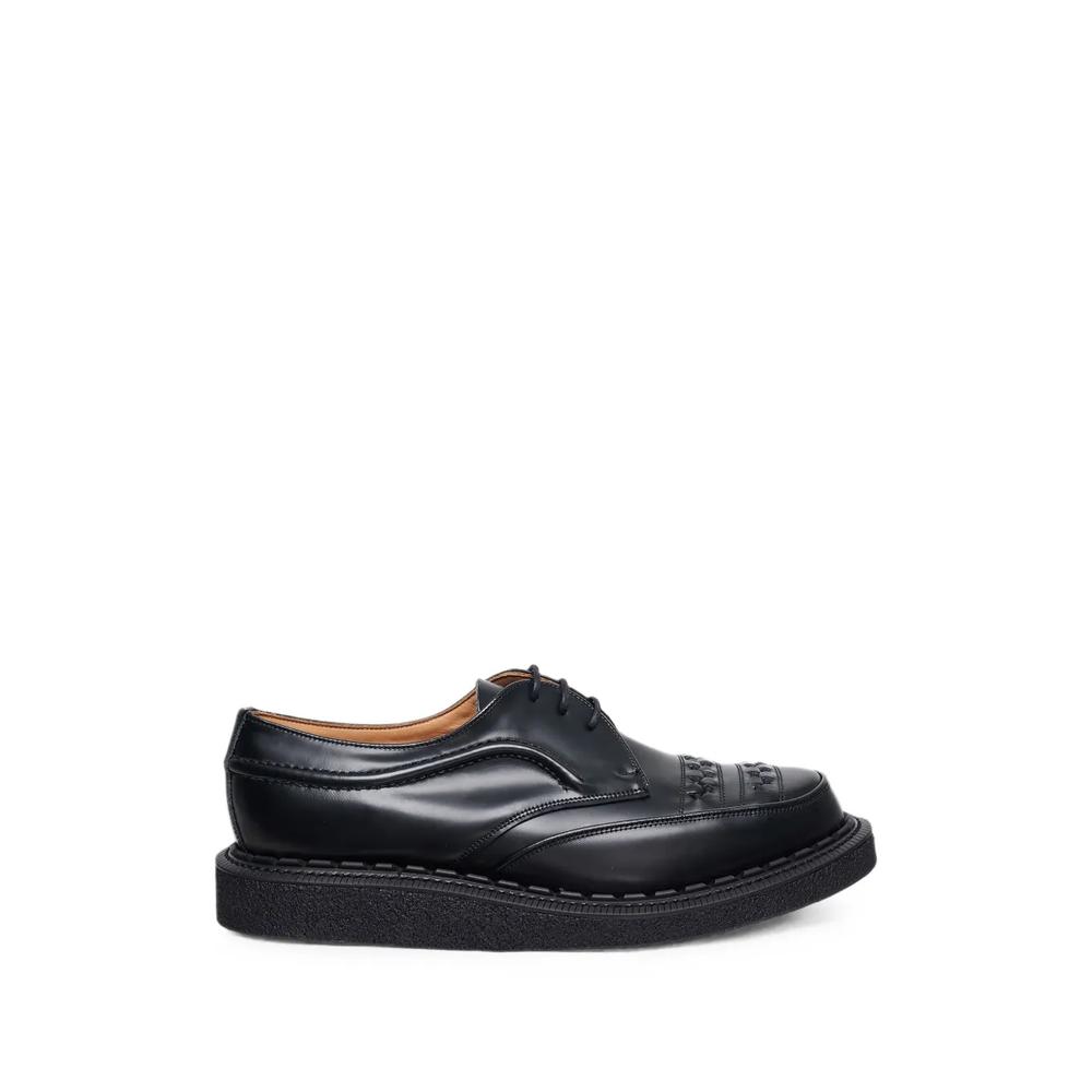 x George Cox interwoven leather derby shoes 1