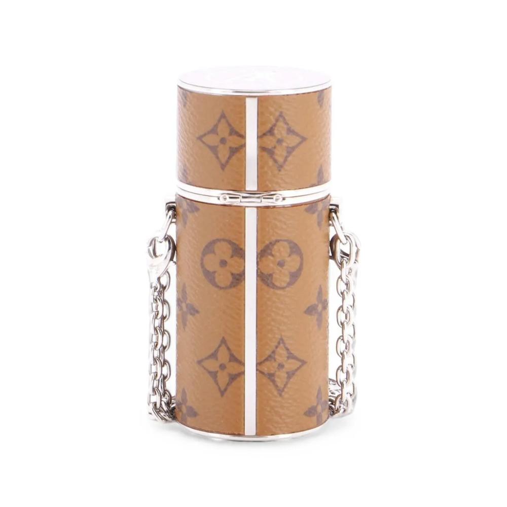 Сумка через плечо Lipstick Case on Chain Reverse Monogram Canvas 2