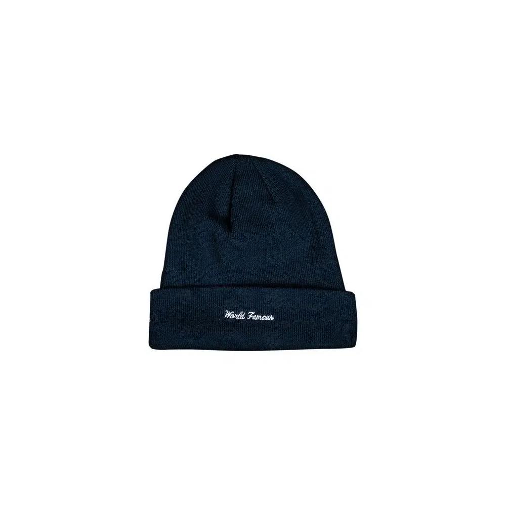 Бини Supreme x New Era Cross Box Logo Beanie 'Navy' 2
