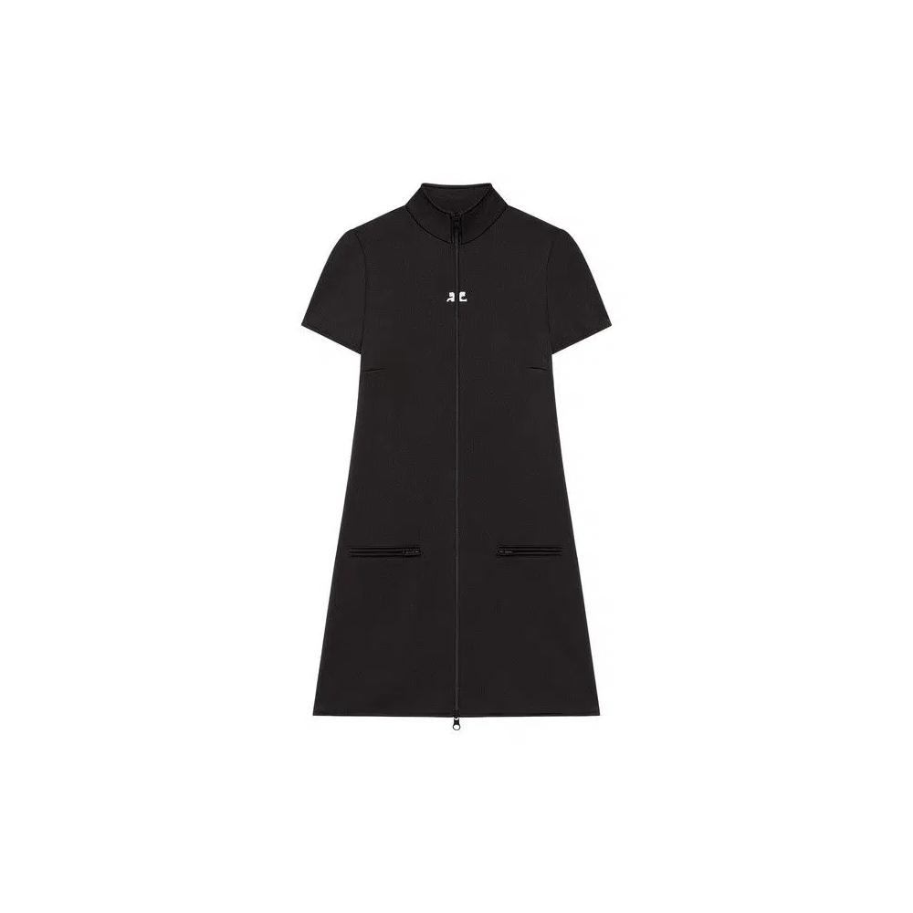Платья Courrèges Interlock Tracksuit Mini Dress 'Black' 1