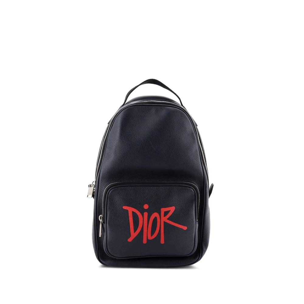 Рюкзак Zip Around Sling Logo из кожи с принтом 1