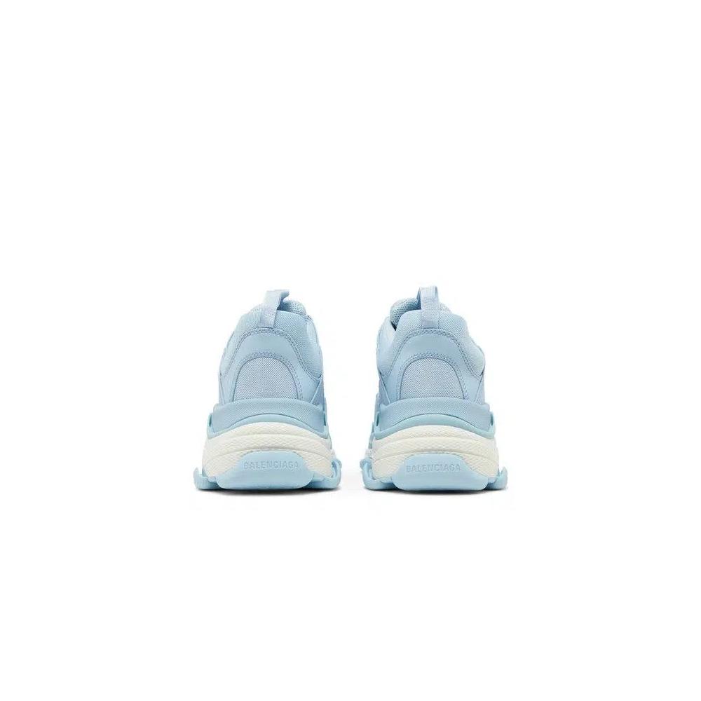 Кроссовки Balenciaga Triple S 'Allover Logo - Light Blue' 6