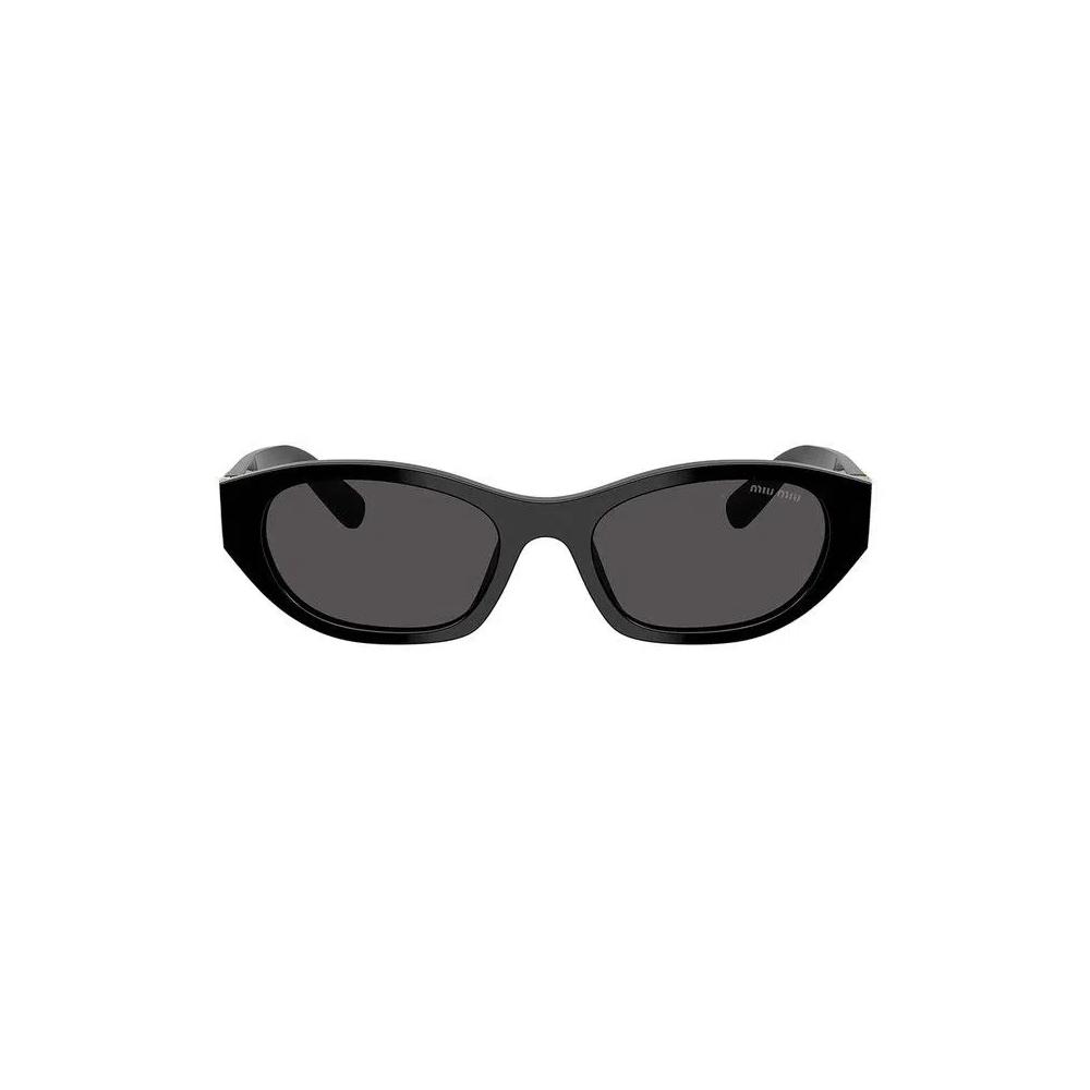 Солнцезащитные очки Miu Miu Narrow Frame Logo «Черный» 1