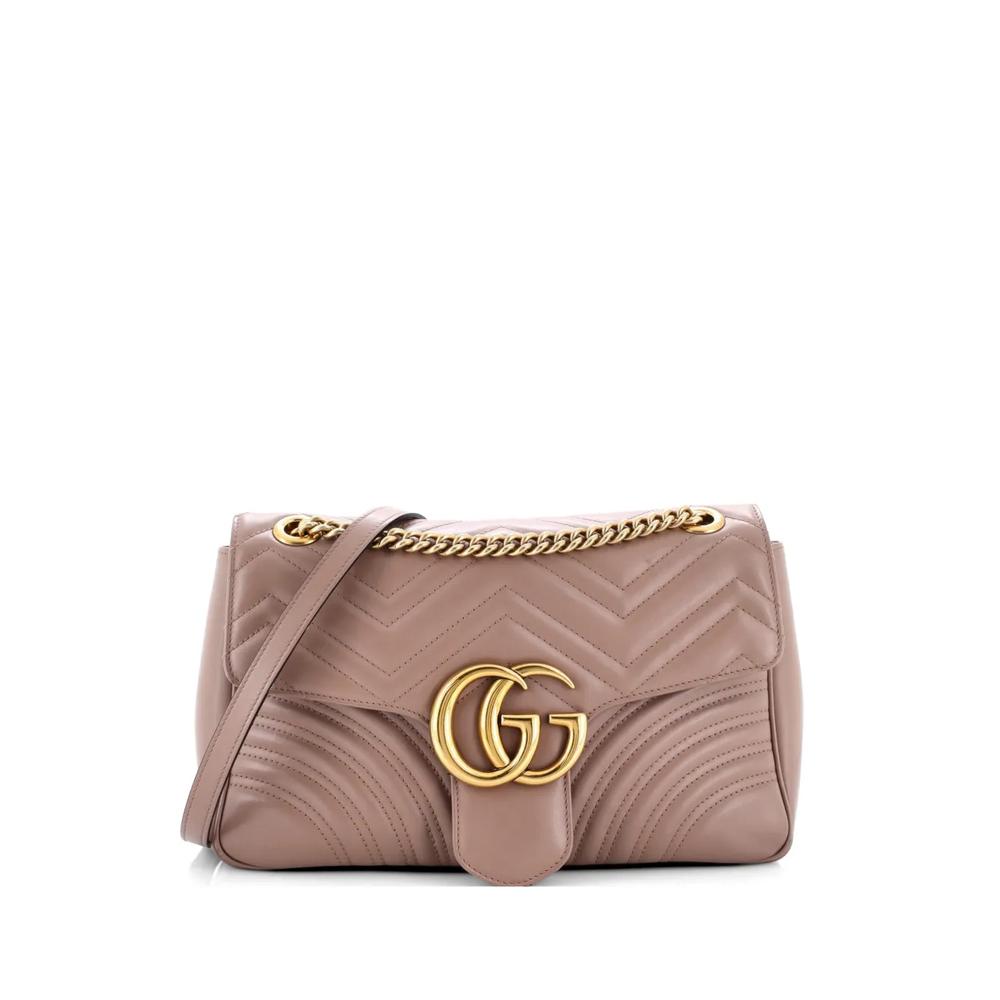 Сумка на плечо GG Marmont Flap Bag Matelasse Leather Medium 1