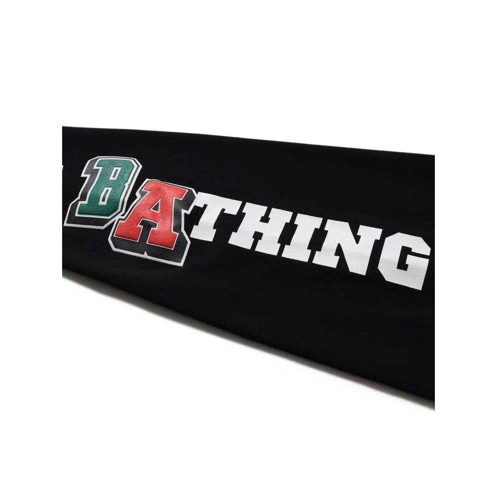 Футболки BAPE Multi Fonts Relaxed Fit Heavy Weight Long-Sleeve Tee 'Black' 3