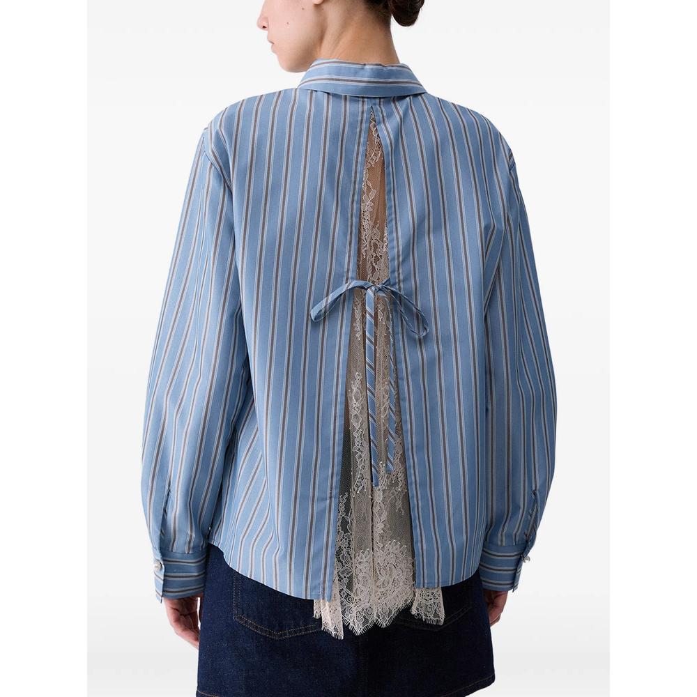 shirt with lace insert 5