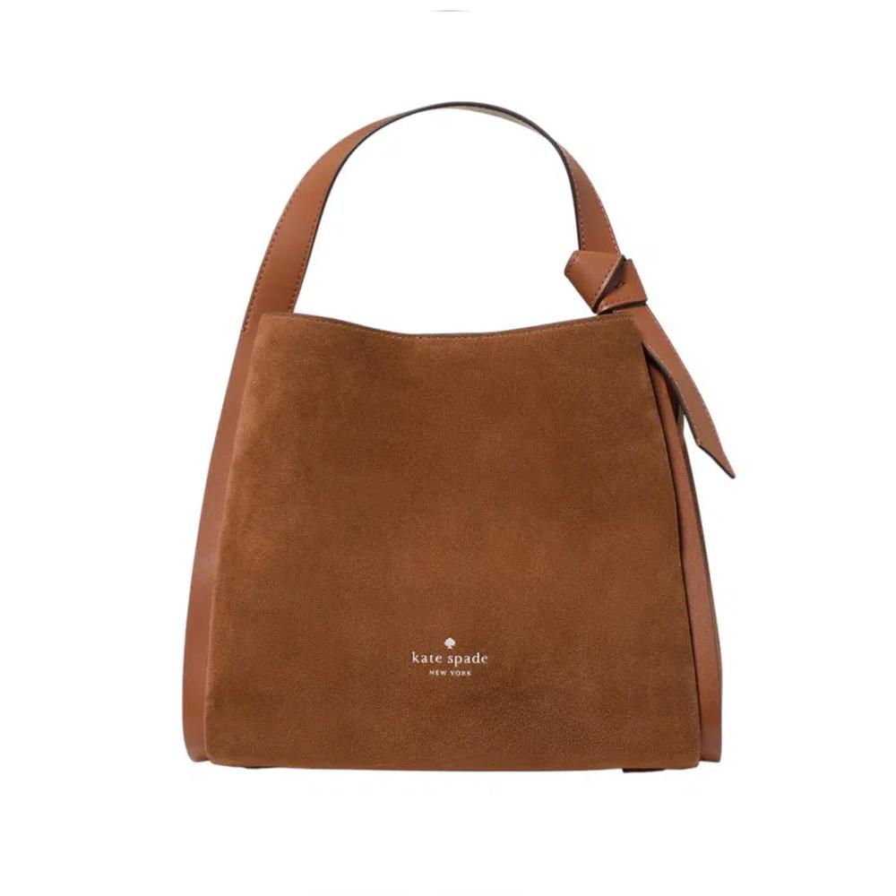 Knott Suede Convertible Carryall - Теплый имбирь 1