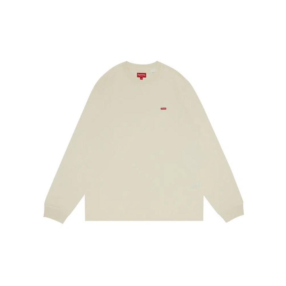Футболки Supreme Small Box Long-Sleeve Tee 'Natural' 1