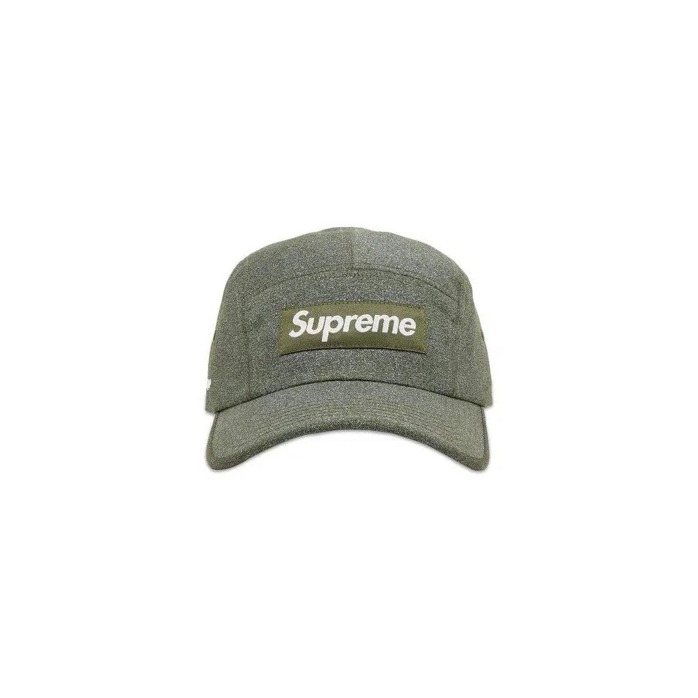 Кепки Supreme Glitter Cordura Camp Cap 'Olive' 1