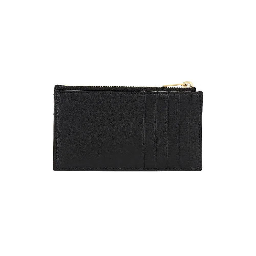 Держатели для карт Saint Laurent Zipped Fragments Credit Card Case 'Черный' 2
