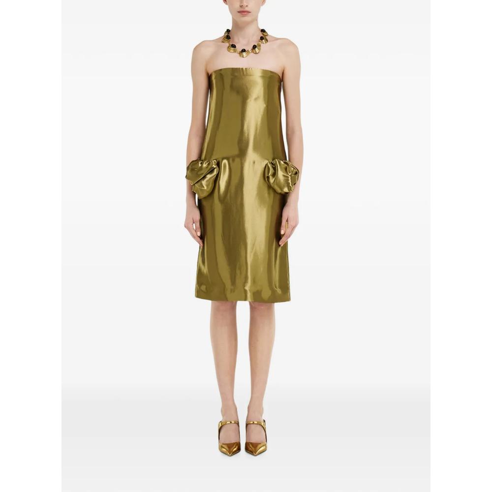 Liquid lamé dress 2