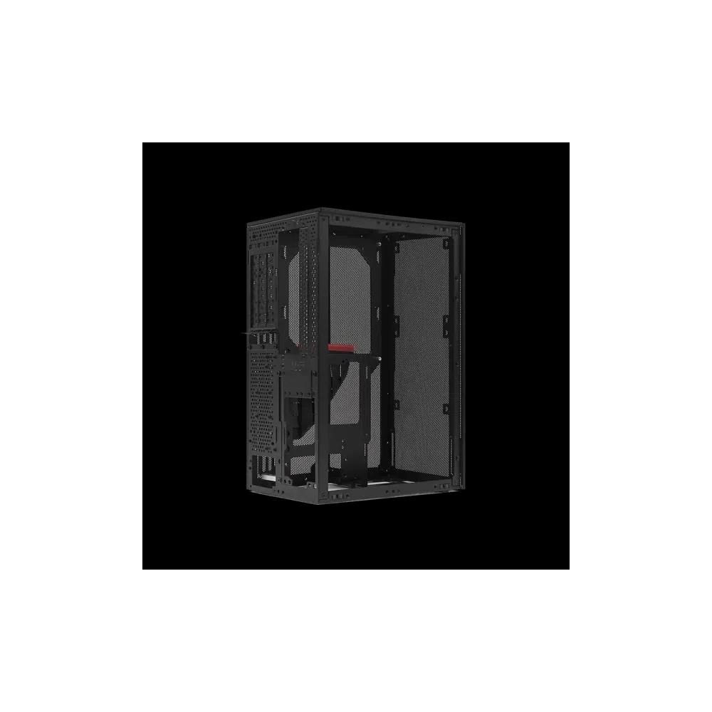 SSUPD Meshroom S V2 Full Mesh Mini-ITX корпус (с кабелем-райзером PCIe 5.0) - Черный 2