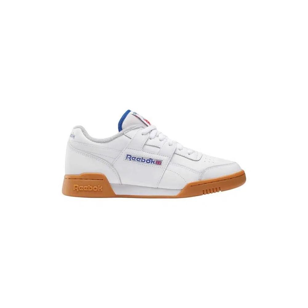 Кроссовки Reebok Workout Plus 'White/Vector Blue/Gum' 1