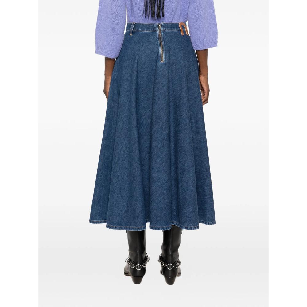 belt-loop midi skirt 4