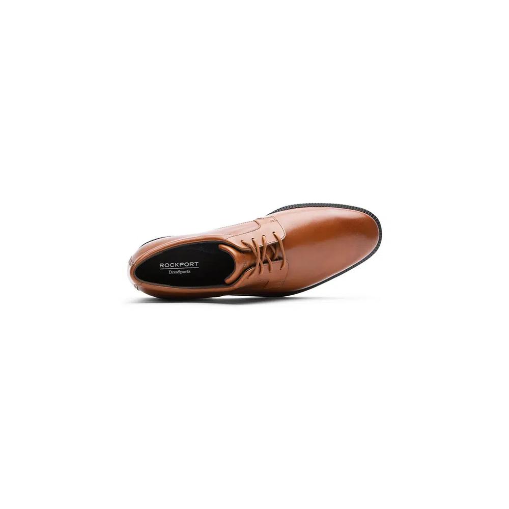 DSP PLAIN TOE TAN (ширина W) 3