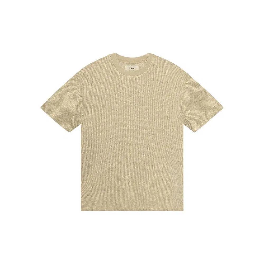 Топы Stussy Pigment Dyed Short-Sleeve Thermal 'Tan' 1