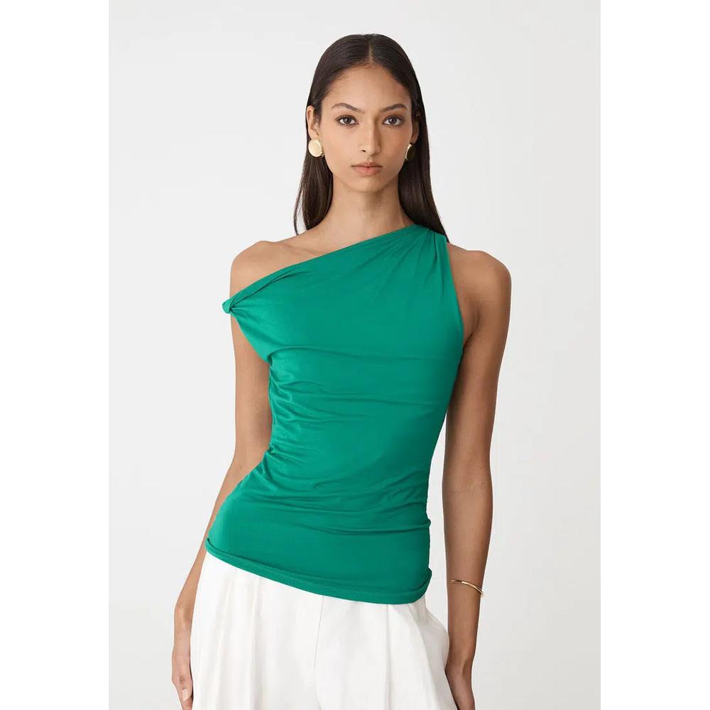 Топ Cici Bamboo Twist Shoulder 1