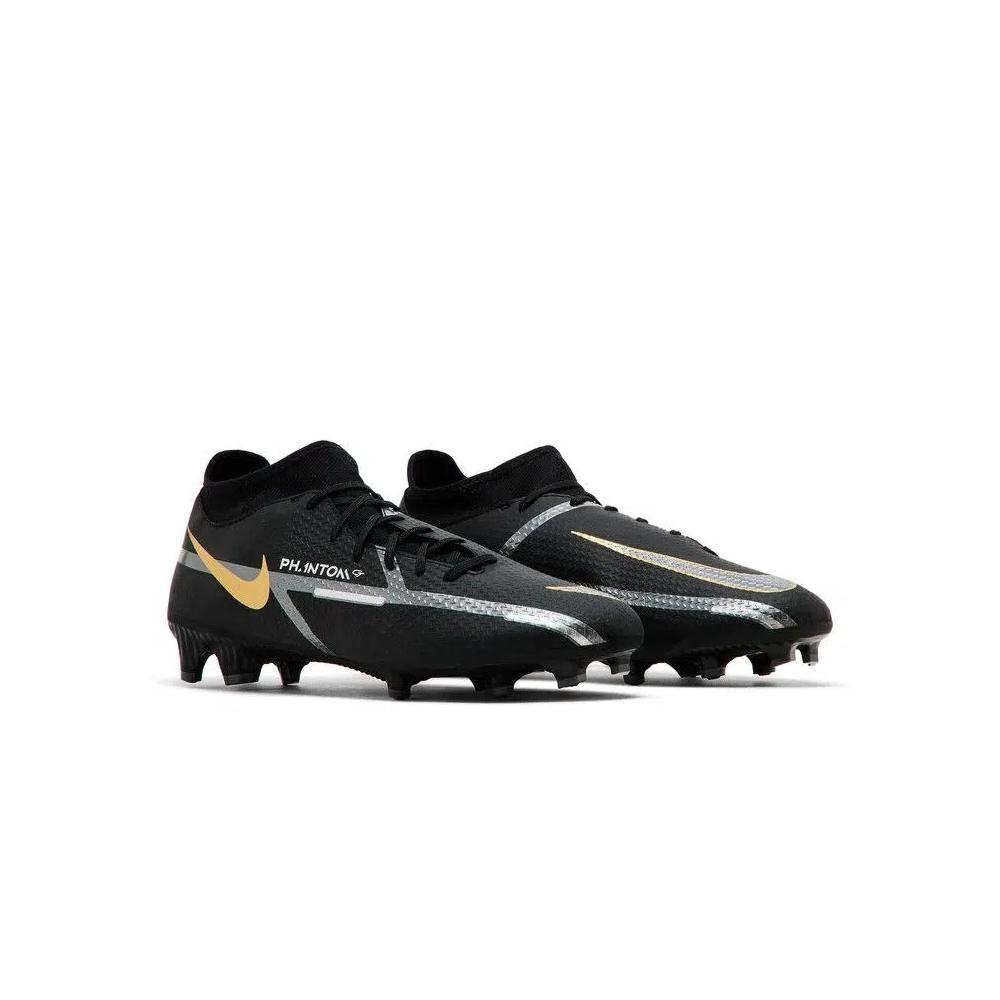 Бутсы Nike Phantom GT2 Academy DF MG 'Black Metallic Gold' 8