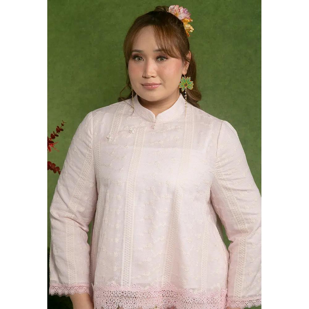 Комплект Blossom Plus size Kurung Kedah 3