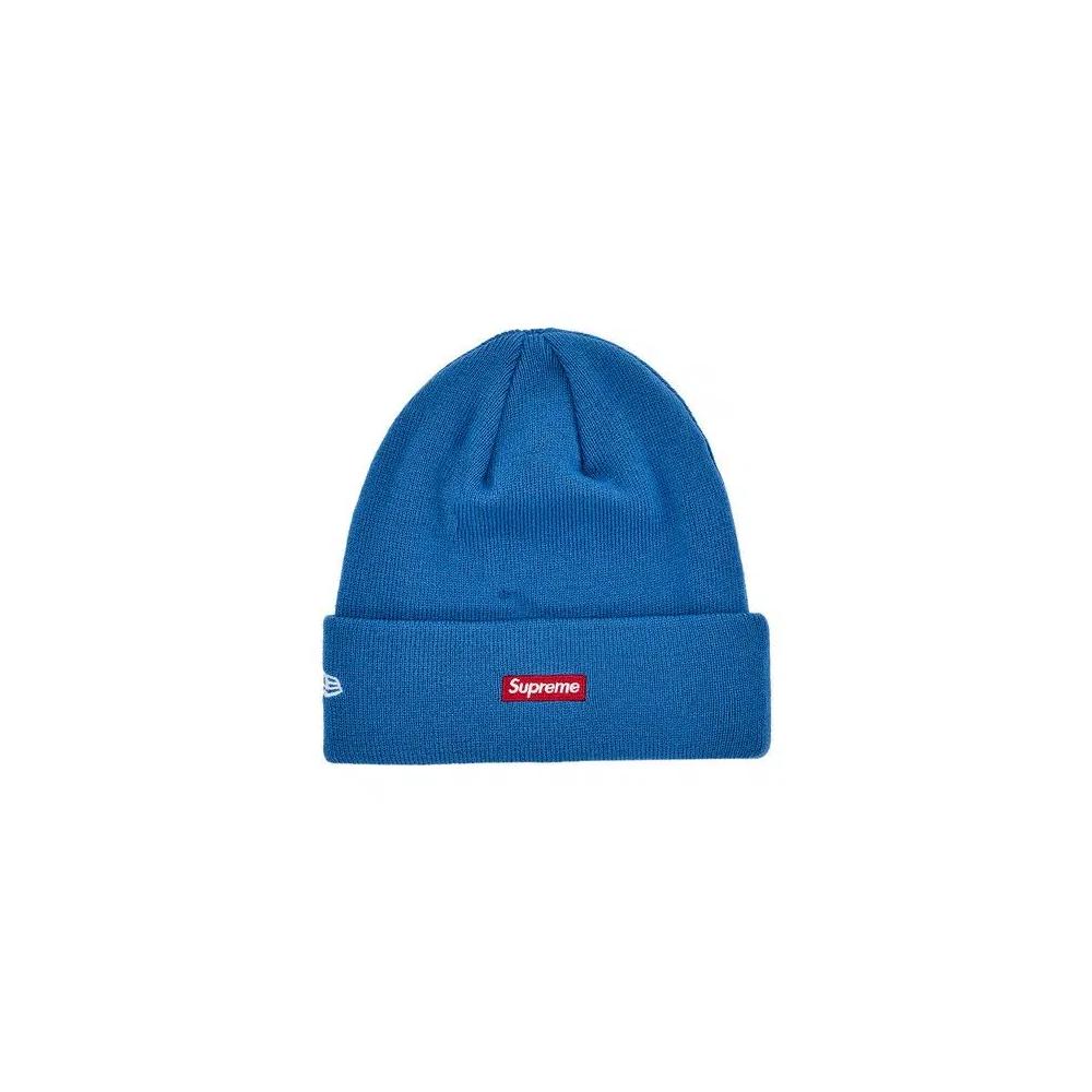 Шапки Supreme New Era S Logo Beanie 'Синий' 2