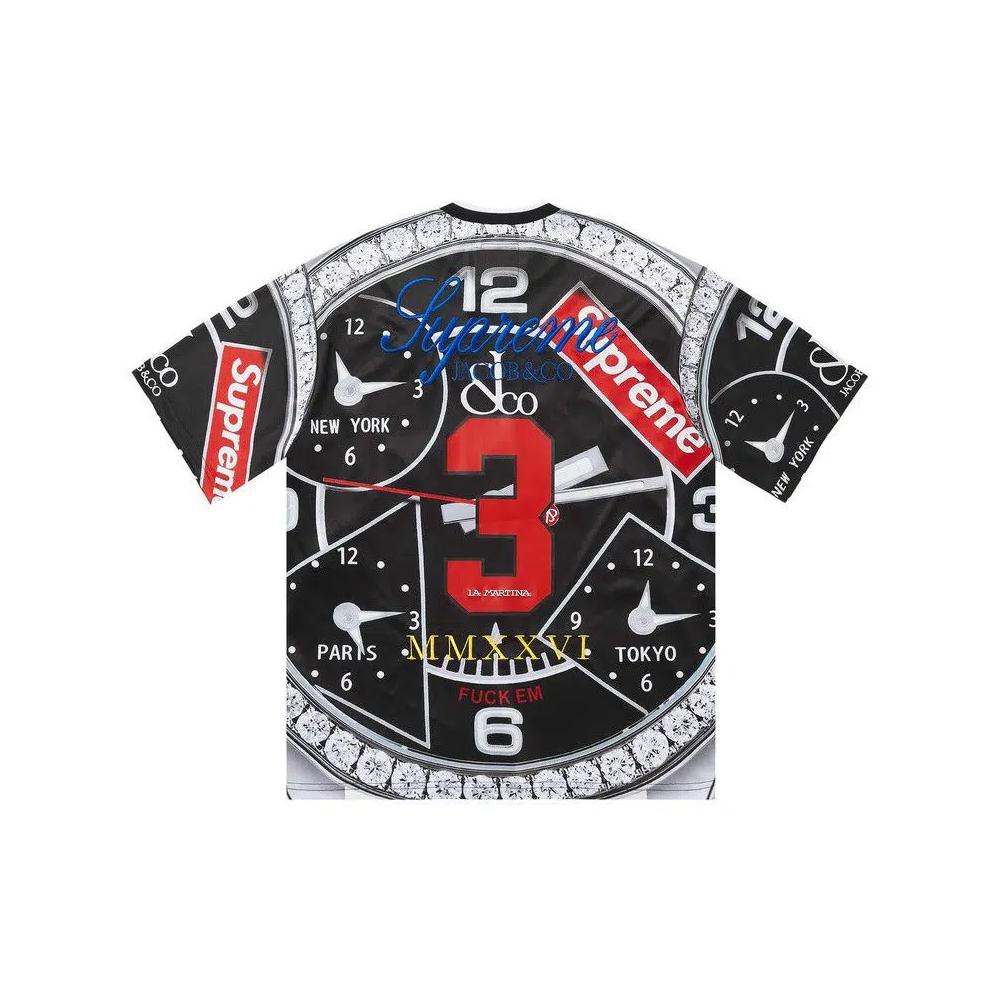 Джерси Supreme x La Martina x Jacob & Co Jersey 'Black' 2