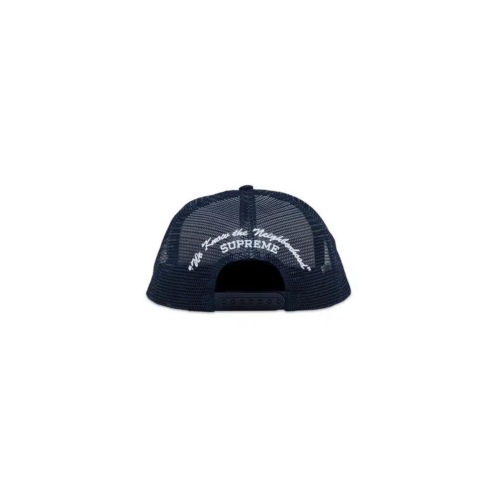 Кепки Supreme Beef Mesh Back 5-Panel 'Темно-синий' 4