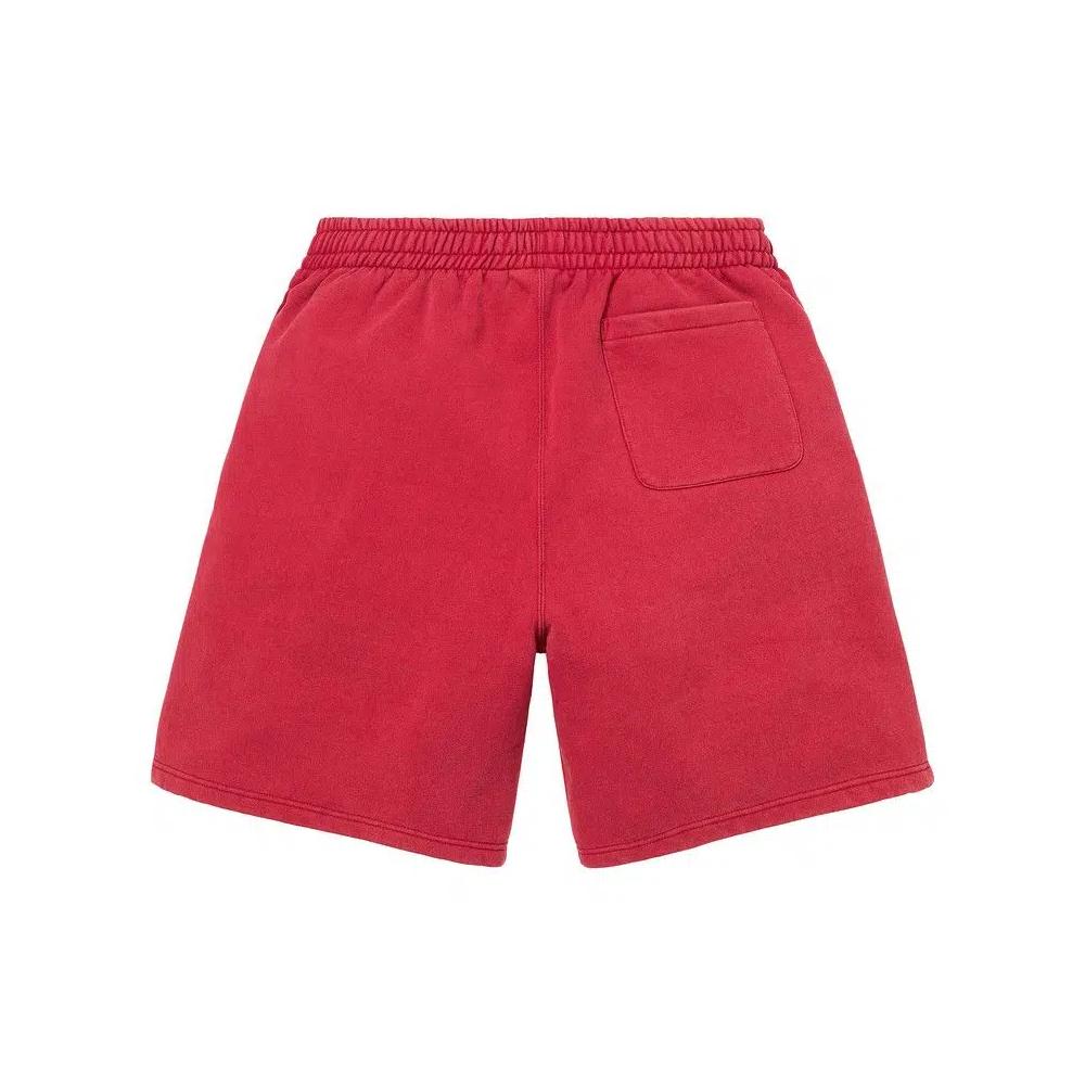 Шорты Supreme Small Box Sweatshort 'Темно-красный' 2