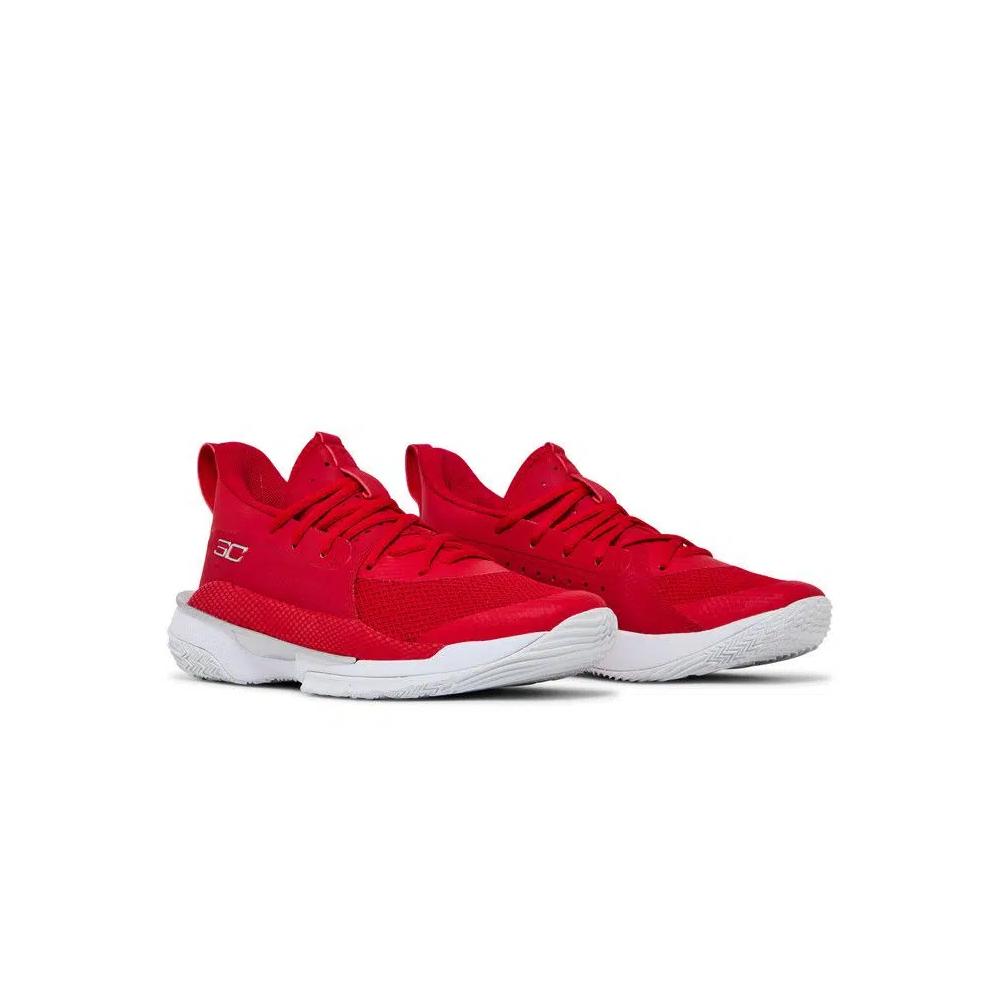 Кроссовки Under Armour Curry 7 Team 'Red White' 8