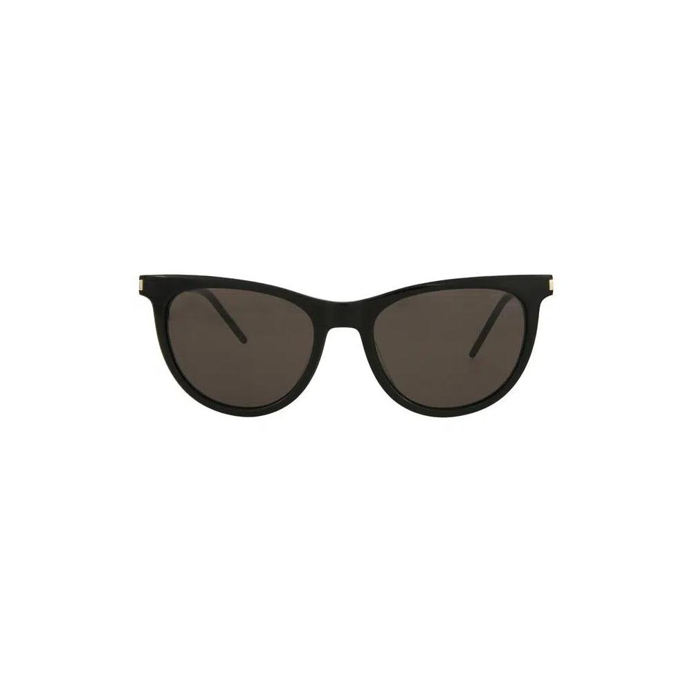 Очки Saint Laurent Cat Eye-Frame Acetate Солнцезащитные очки 'Black Silver' 1