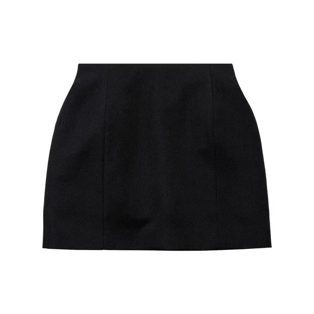 Юбки Balenciaga Hourglass Mini Skirt 'Black' 1