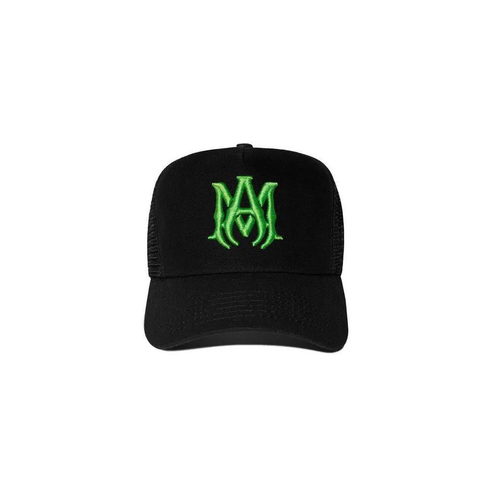 Кепки-тракеры Amiri MA Logo Trucker Hat 'Black' 1
