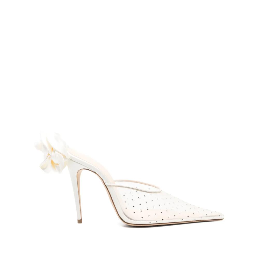 Мюли с цветочным декором 1
