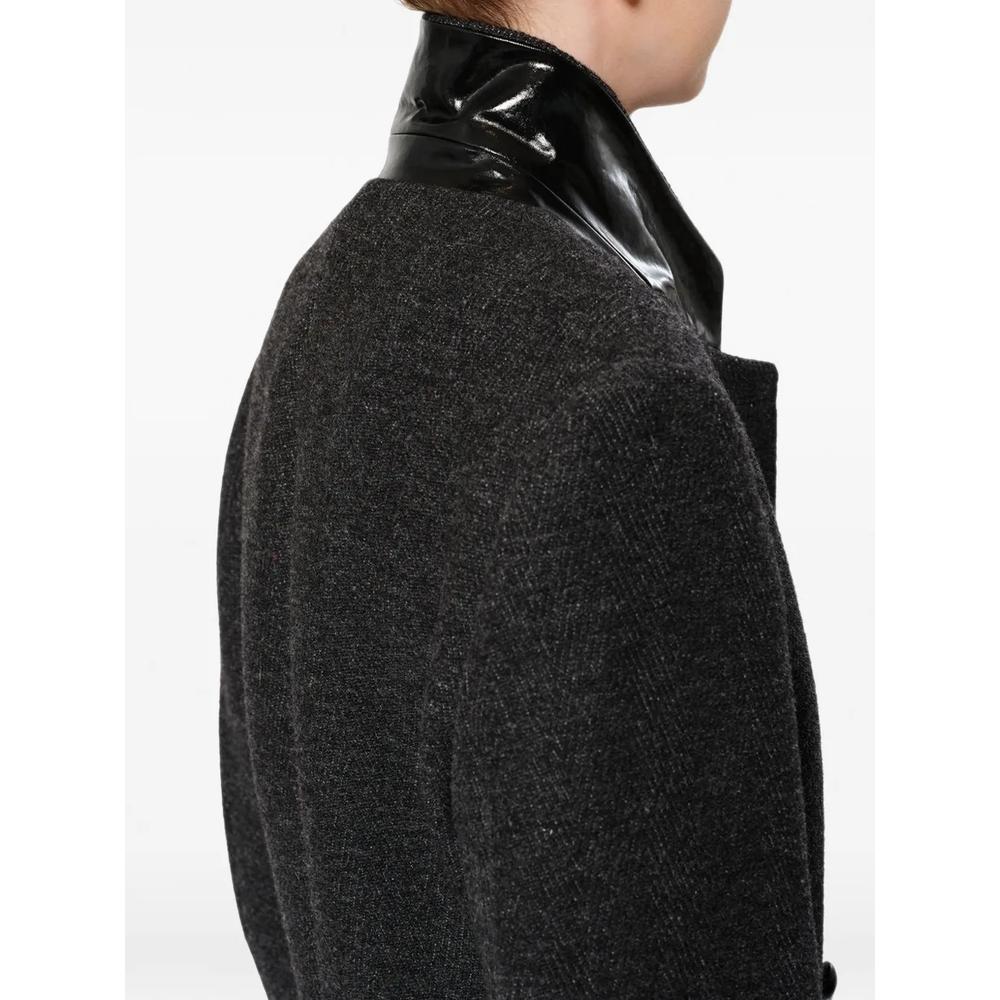 double-breasted Erla coat 5