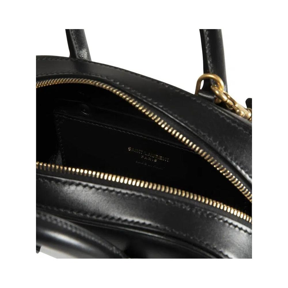 Сумки с ручкой Saint Laurent Boston Mini Bag 'Nero' 3