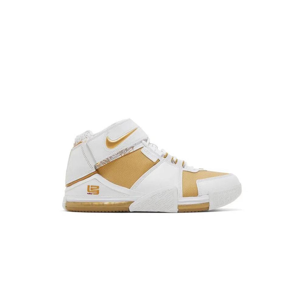 Кроссовки Nike Zoom Lebron 2 Retro 'Maccabi' 2022 1