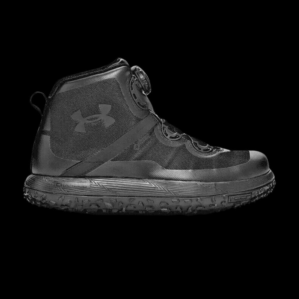 Ботинки Under Armour Fat Tire Gore-Tex 'Тройной черный' 1