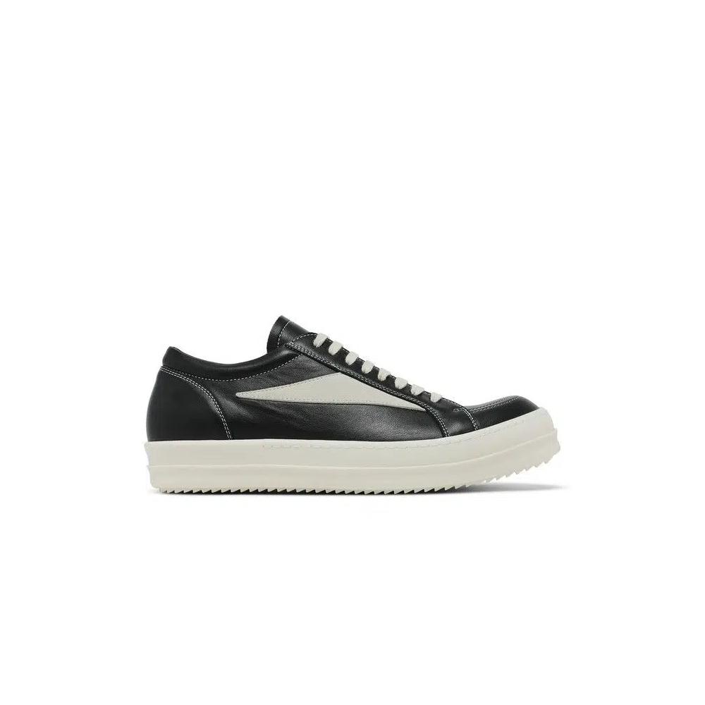 Кроссовки Rick Owens Lido Vintage Sneaker 'Black Milk' 1