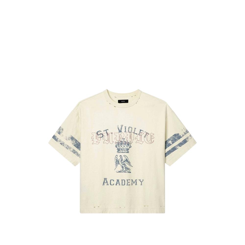 graphic-print distressed T-shirt 2