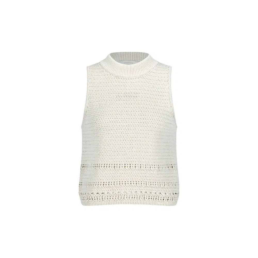 Трикотаж Amomento Crochet Knit Vest 'Beige' 1