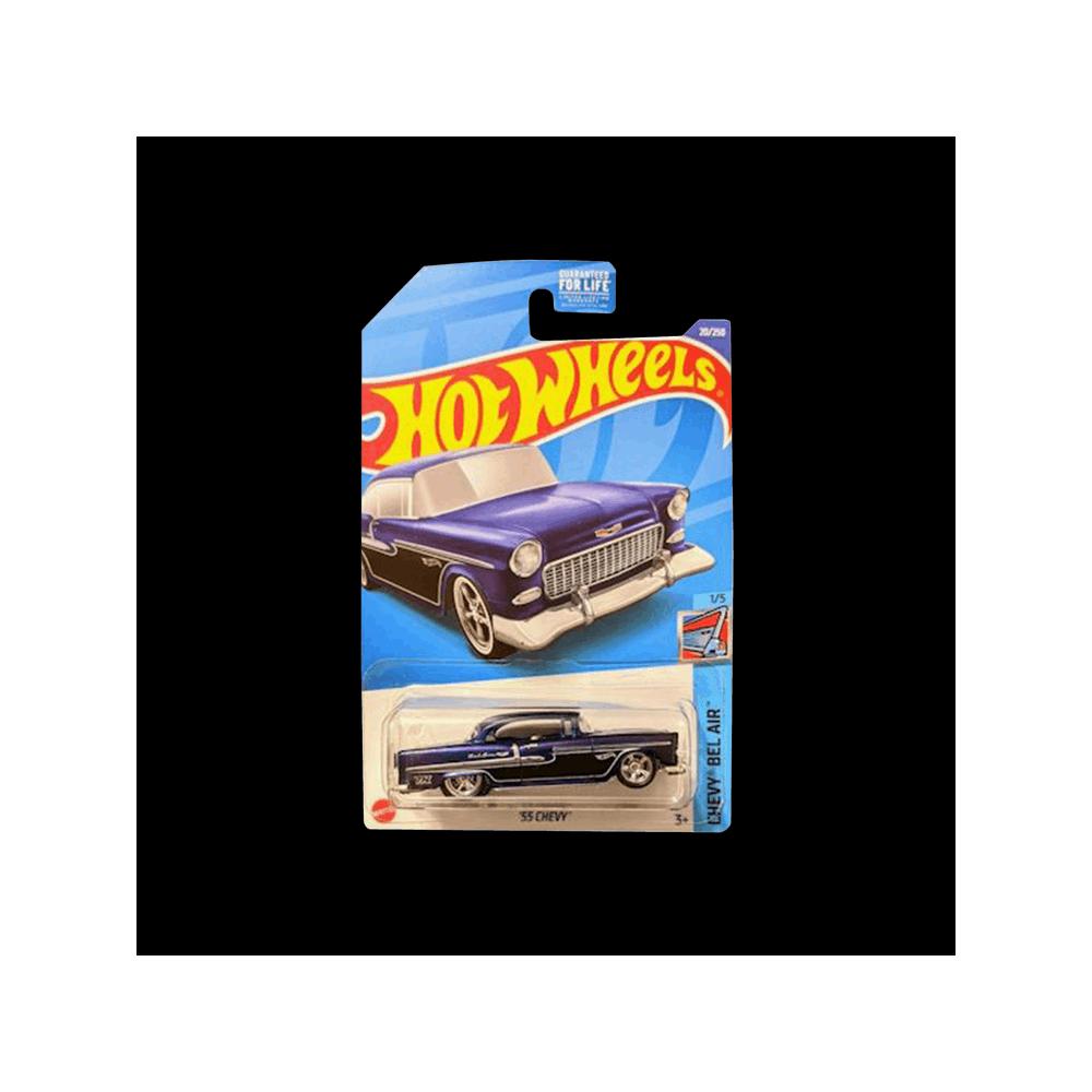 Игрушки и наборы игр Hot Wheels Super Treasure Hunt 2022 55 Chevy 1