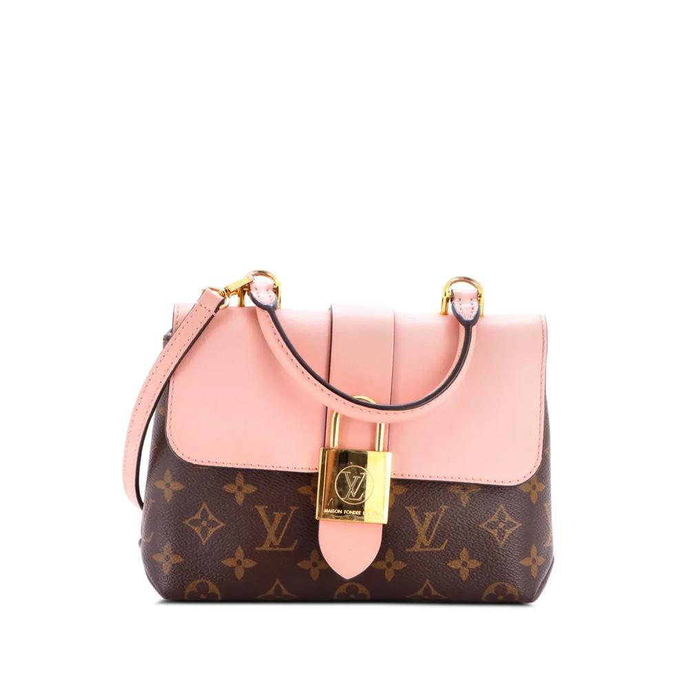 Сумка-сэтчел Locky Handbag Monogram Canvas with Leather BB 1