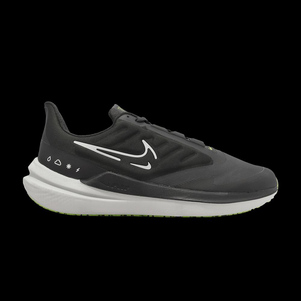 Кроссовки Nike Air Winflo 9 Shield 'Black White Volt' 1