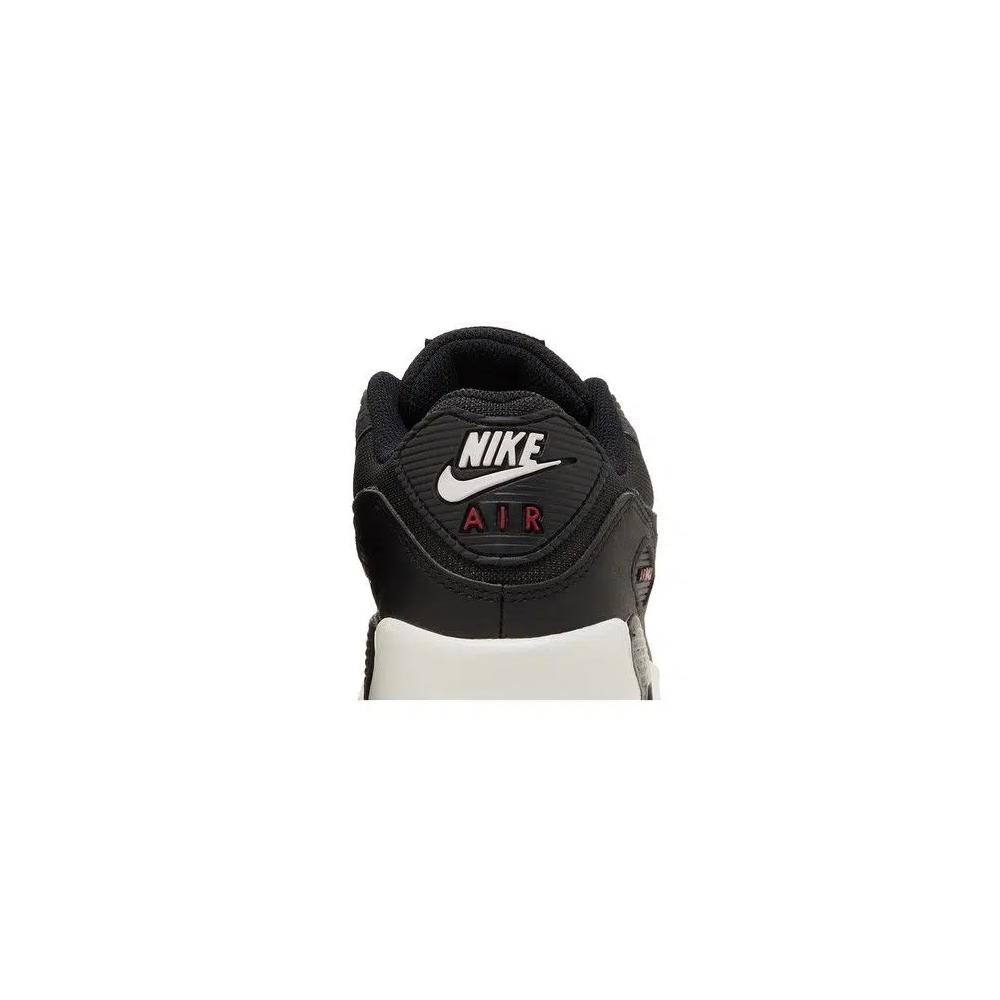 Кроссовки Nike Air Max 90 Leather GS 'Anthracite Team Red' 7