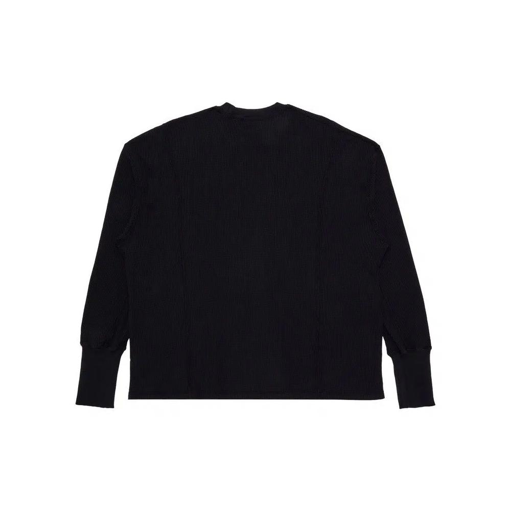 Топы Nicholas Daley Slygo Waffle Crewneck 'Black' 2