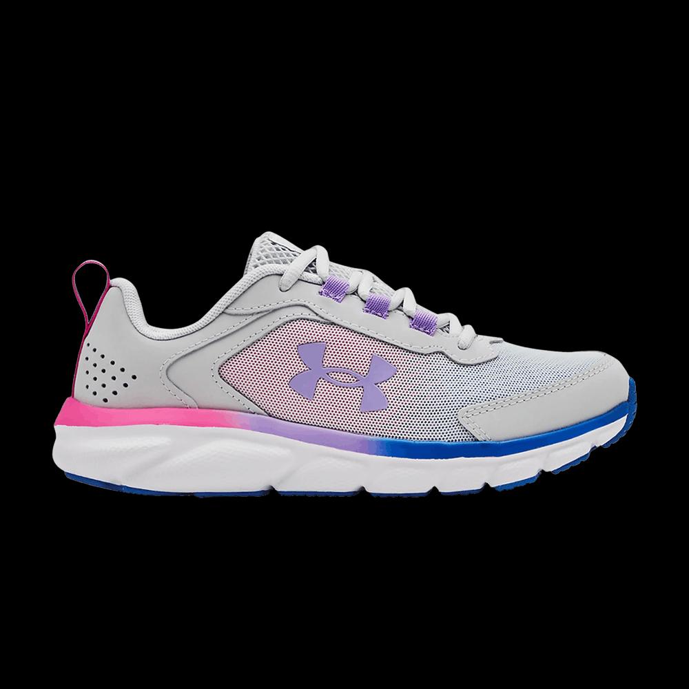 Кроссовки Under Armour Assert 9 GS 'Хало грей вайт' 1
