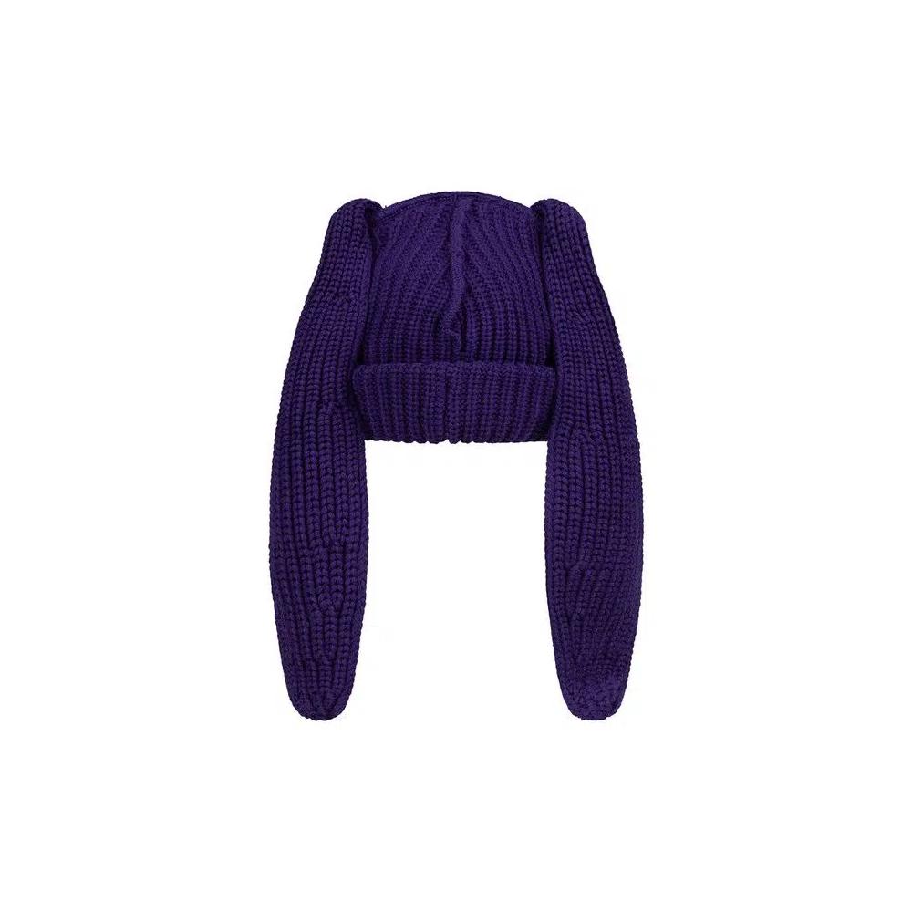 Шапки Charles Jeffrey Loverboy Chunky Rabbit Beanie 'Black' 2