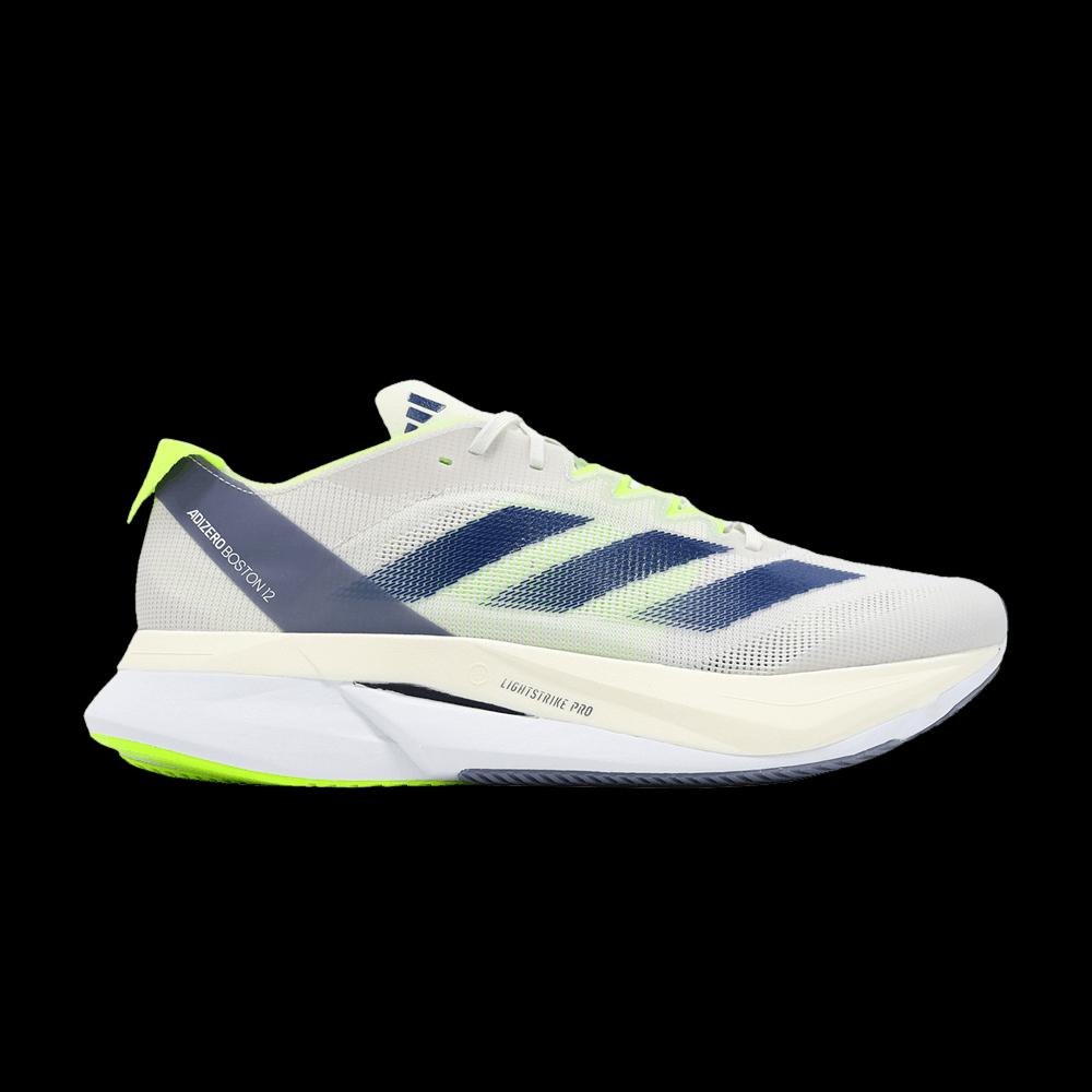 Кроссовки adidas Adizero Boston 12 'White Royal Lucid Lemon' 1